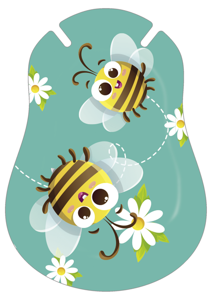 301225, Bienen mit Margheriten