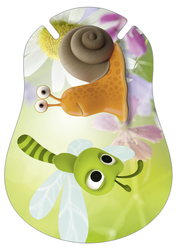 300261, Schnecke orange